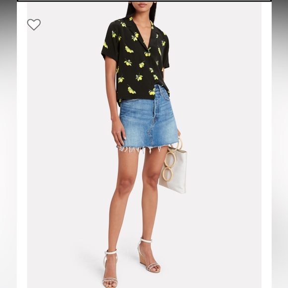 Rails Maui Silk Short Sleeve Shirt Size Medium New - Picture 6 of 6